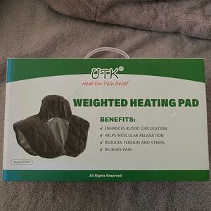 Brown Weighted Heating Pad
